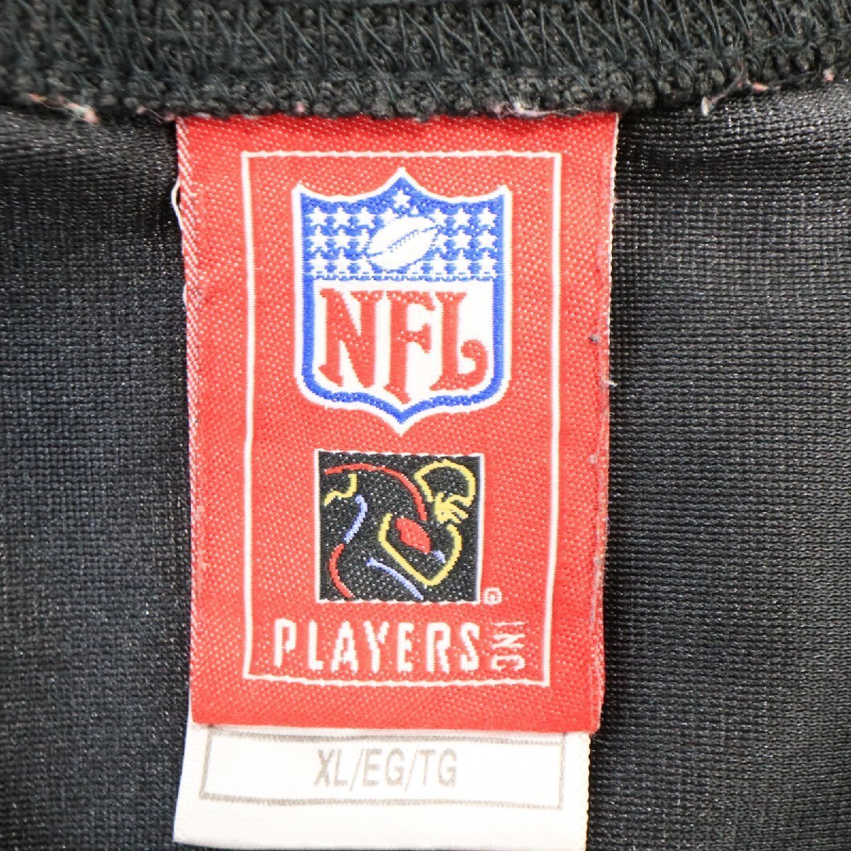 Reebok リーボック NFL カンザスシティ・チーフス ゲームシャツ プロチーム アメフト ブラック ( メンズ XL ) N3002 1円スタート_画像10