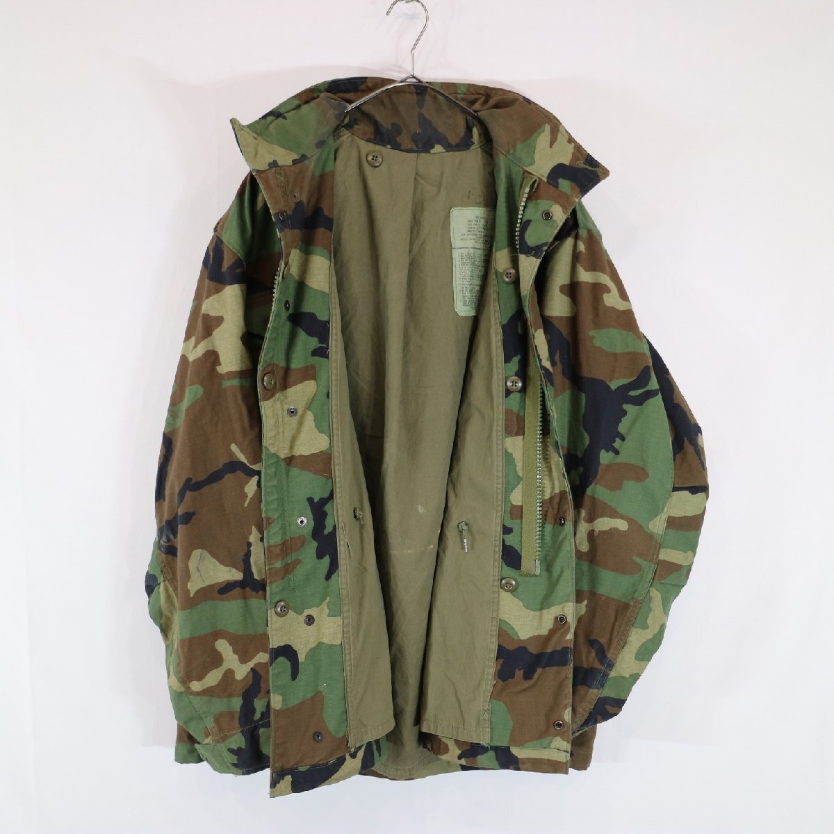 80s the US armed forces the truth thing US.ARMY M-65 field jacket military America army military uniform camouflage pattern ( men's L ) N4219 1 jpy start 