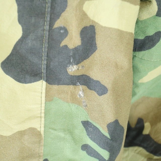 90s the US armed forces . interval goods ECWCS GEN1 Level6 type nylon jacket military America army military uniform camouflage pattern ( men's L-R ) M9875 1 jpy start 