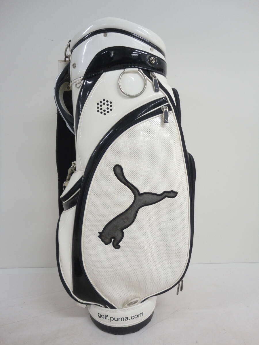Yahoo!オークション - 即決 PUMA Golf キャディバッグ ホワイト Yahoo!オークション - 即決 PUMA Golf キャディバッグ ホワイト