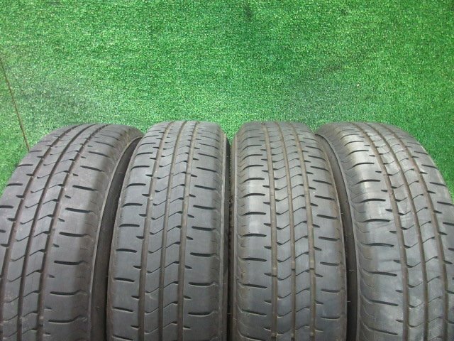 TOPY製 スチール 14インチ 14x5J PCD100 +? 4H 165/70R14 4本　マーチ 等　　2024.4.17.O.7-1F　24040375_画像10