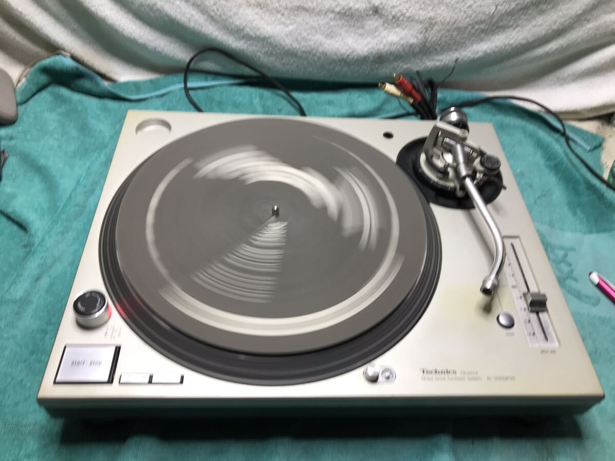 【CV0298】Technics SL-1200MK3D テクニクス　ターンテーブル_画像1