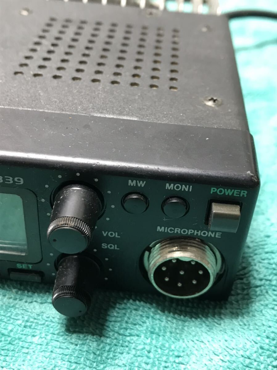 [CV0252]iCOM IC-339 430MHz FM transceiver Mike attaching 
