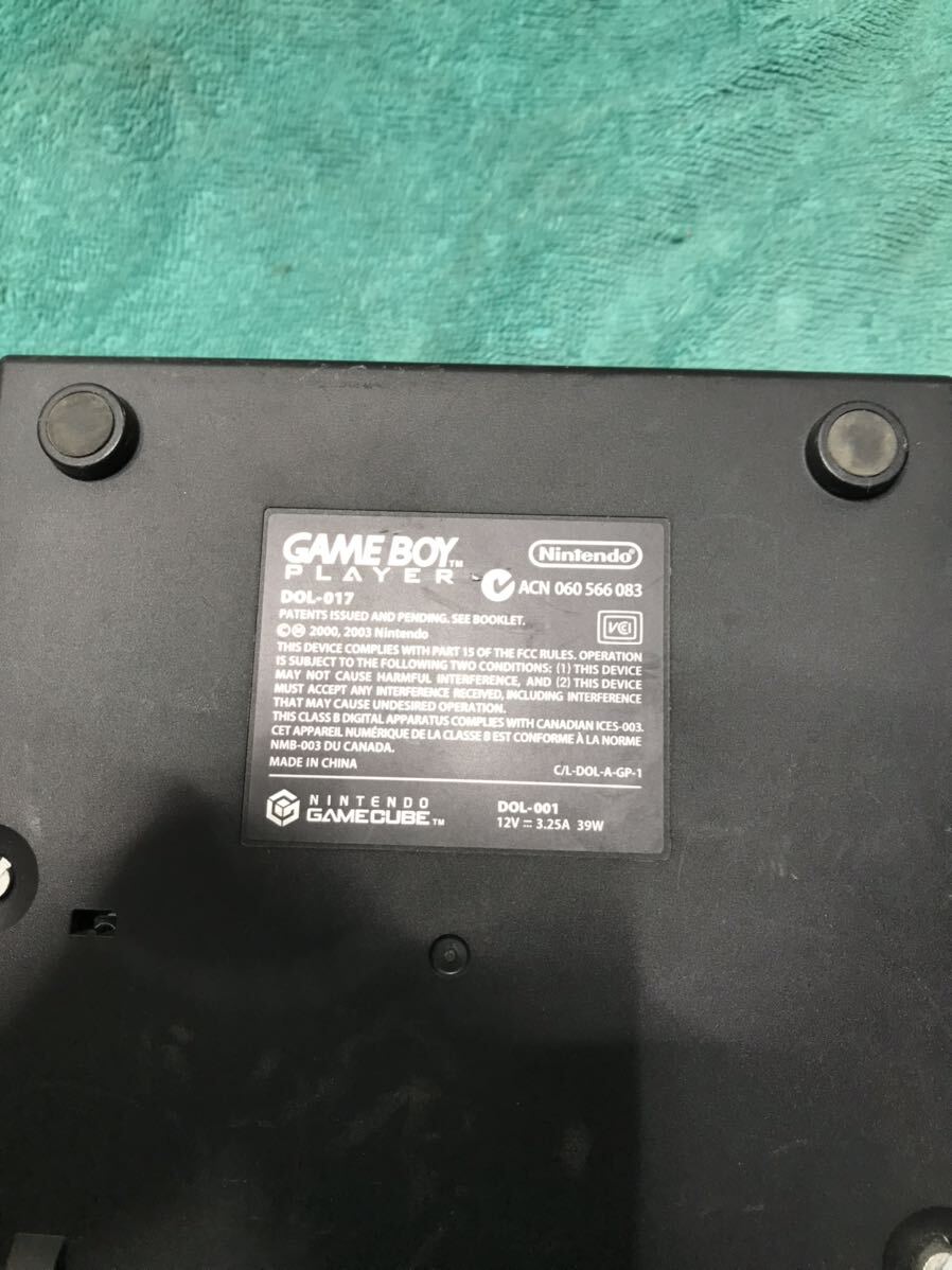 【CV0297】　Nintendo GAME CUBE ゲームキューブ DOL-001　セットジャンク_画像8