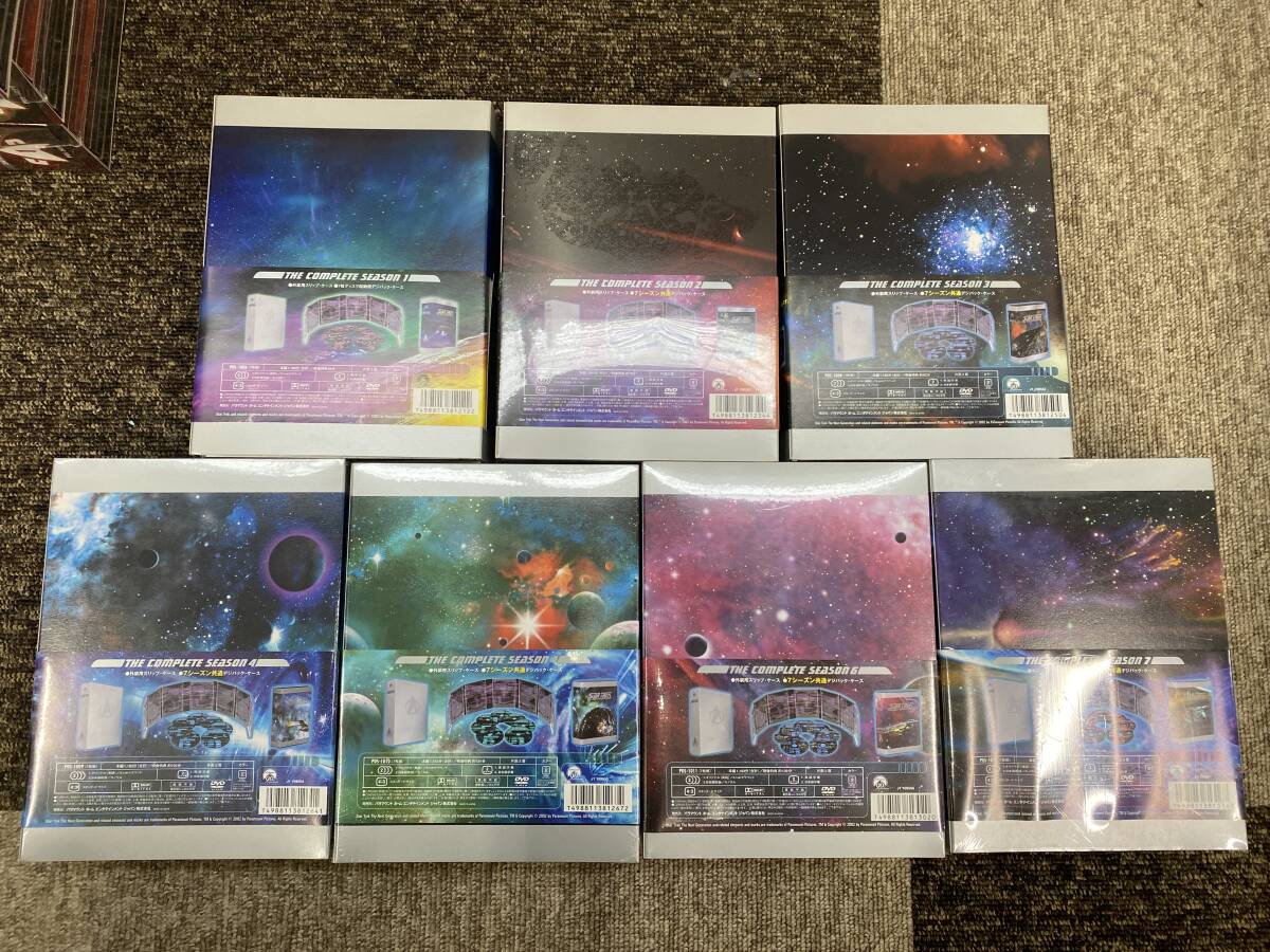 M-6184 [ включение в покупку не возможно ]980 иен ~ текущее состояние товар рыболовная снасть STAR TREK THE NEXT GENERATION DVD Complete 7 шт комплект collector box нераспечатанный есть 