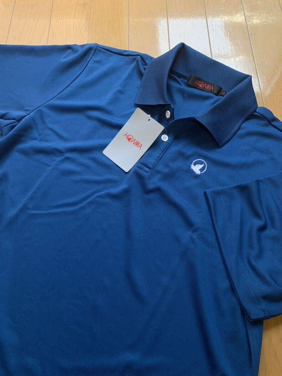 * regular price 8,800 jpy![ new goods ][L] postage 185 jpy!HONMA GOLF( Honma Golf )[. sweat speed .] short sleeves shirt /NVY*