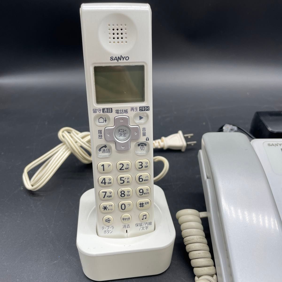 SANYO TEL-DJ4 電話機 親機 子機|Yahoo!フリマ(旧PayPayフリマ) SANYO TEL-DJ4 電話機 親機 子機|Yahoo!フリマ(旧PayPayフリマ)