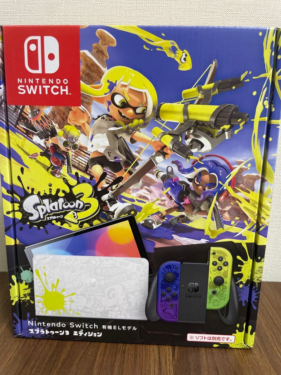 任天堂Switch勇気 有機ELモデル スプラトゥーン3エディション　新品未開封