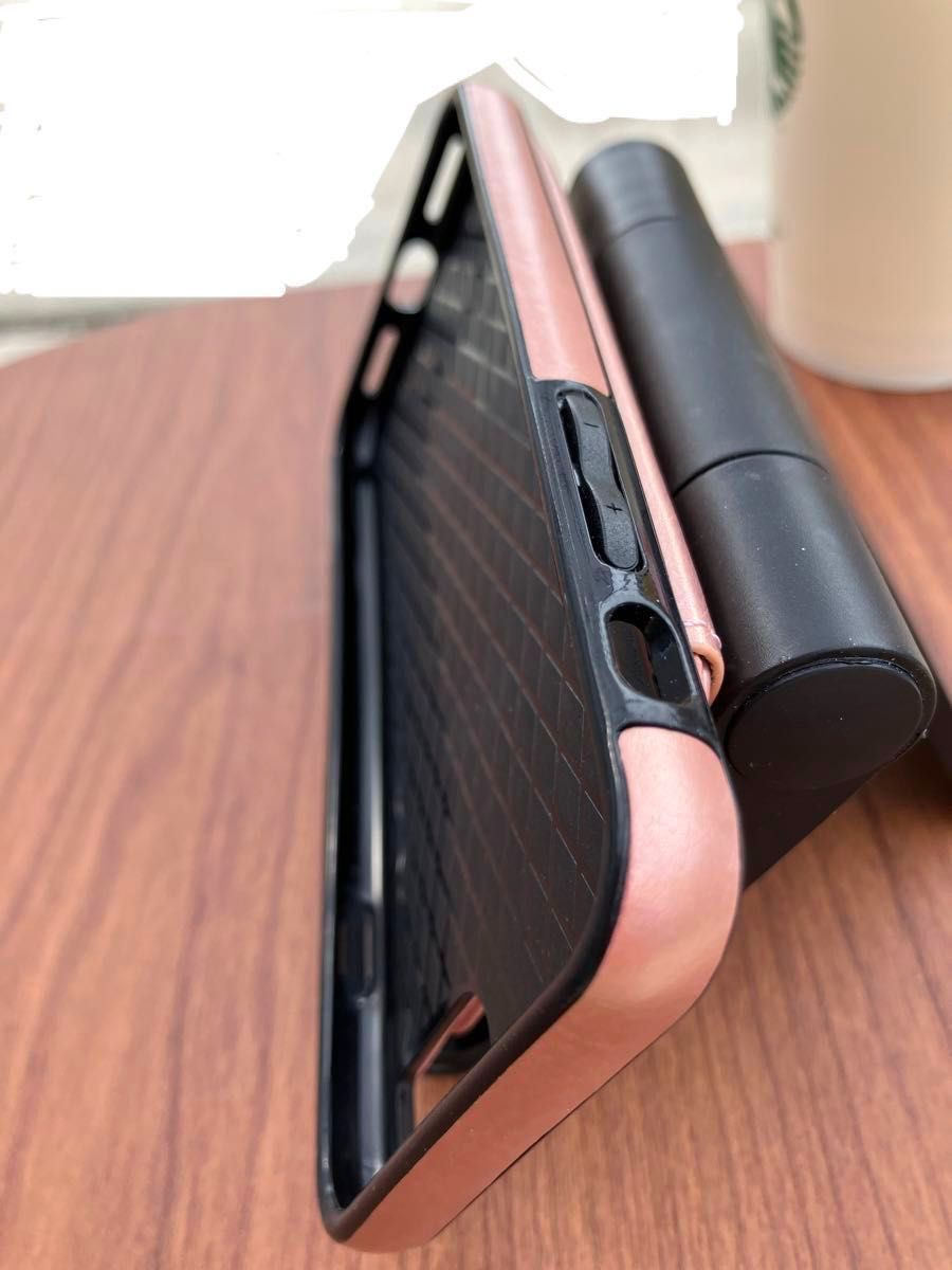 iPhoneSE スマホケース　ピンク　SE スマホカバー　新品　韓国　カード収納　携帯カバー　お洒落　耐衝撃　人気　カバー　春色