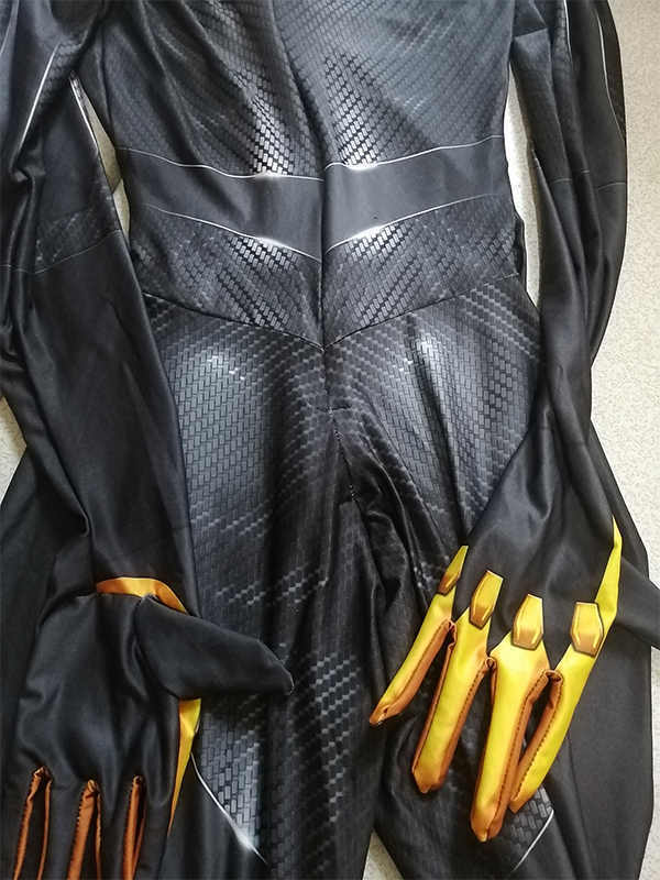 ☆送料込み☆JG-4 Sサイズ コスプレ Batgirl スーパーヒーロー 衣装 3Dプリント プラグスーツ コスチューム_画像8