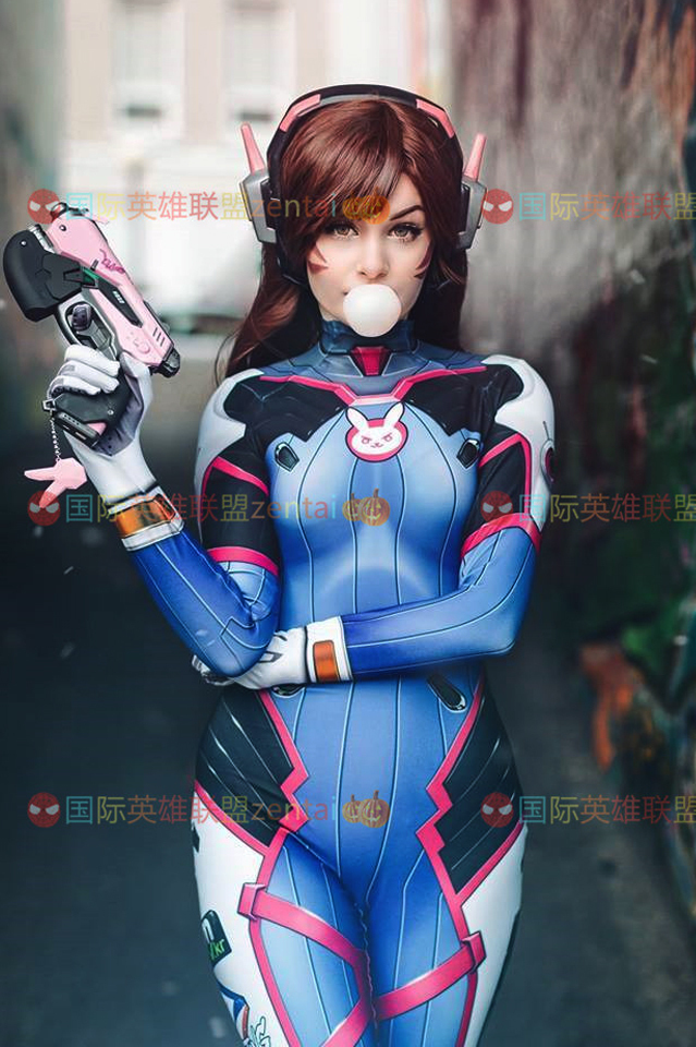 ☆送料込み☆JG-4 Lサイズ コスプレ overwatch スーパーヒーロー 衣装 3Dプリント プラグスーツ コスチューム_画像1