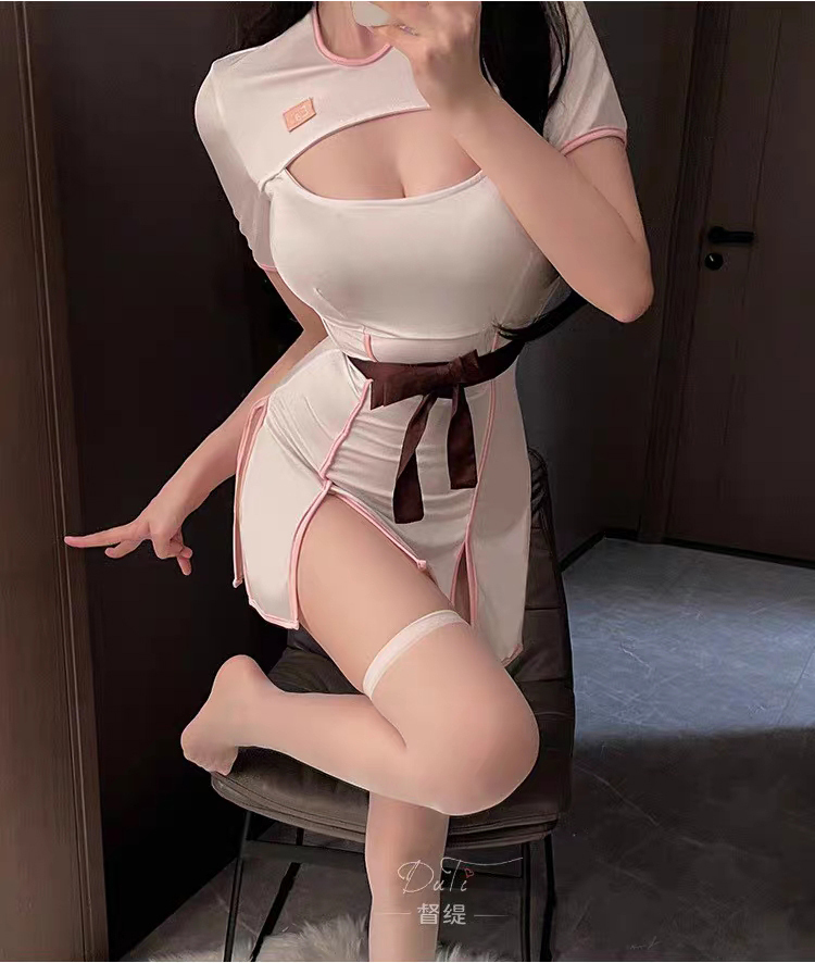 * включая доставку *JG-2 костюмированная игра медсестра форма sexy ..ero медсестра wild cut wild разрез боди Play костюм 