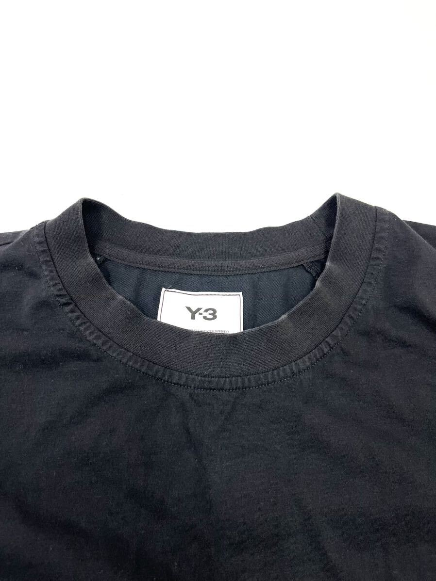 Y-3 ワイスリー adidas アディダス Yohji Yamamot ヨウジヤマモト Classic Paper Jersey Pocket Tee Tシャツ M GV4244 ブラック BLACK_画像5