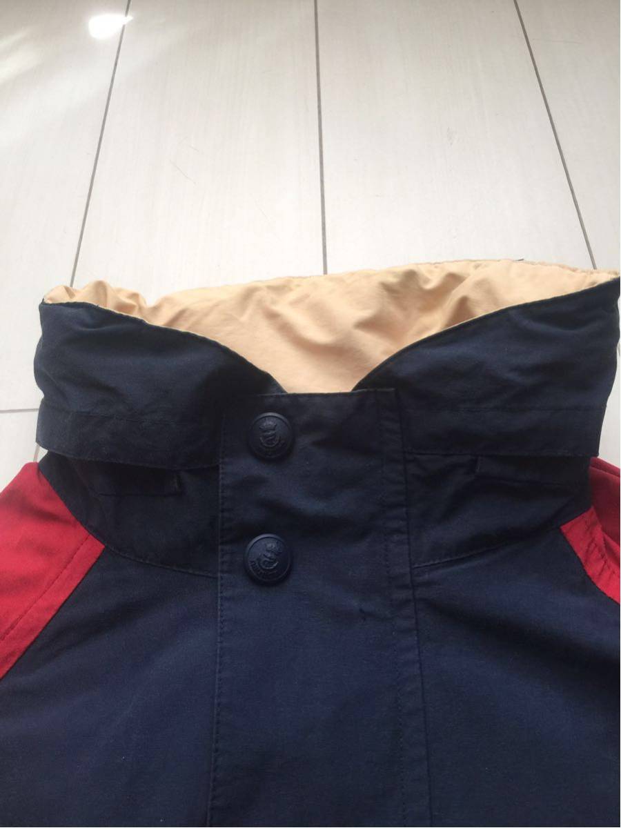 送料無料 NAUTICA ノーティカ ノーチカ 90s Vintage ビンテージ Sailing Jacket セーリング ジャケット パーカー CHALLENGE チャレンジ 紺_画像7