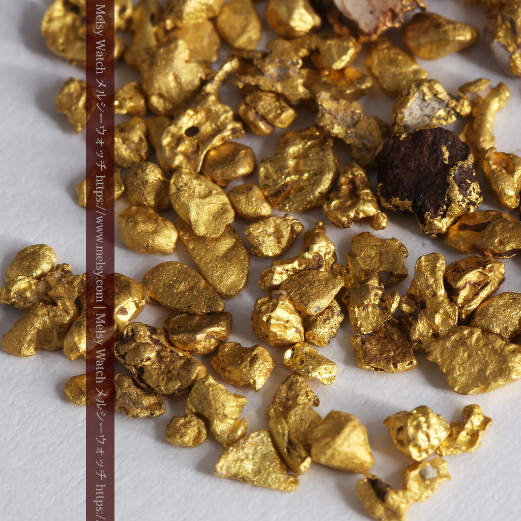 4.41gの小さな粒の自然金セット・ゴールドナゲット《商品番号G0341》の画像2