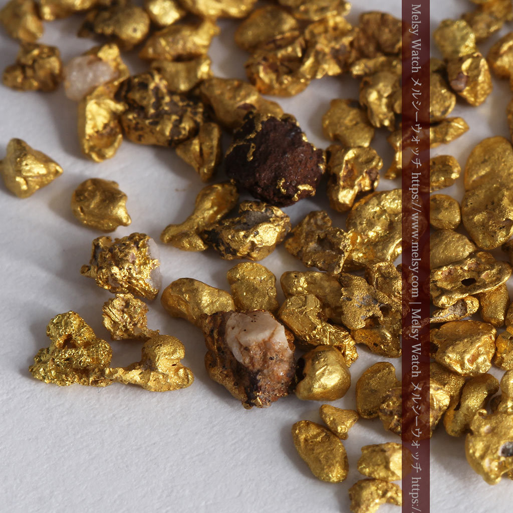 4.41gの小さな粒の自然金セット・ゴールドナゲット《商品番号G0341》の画像6