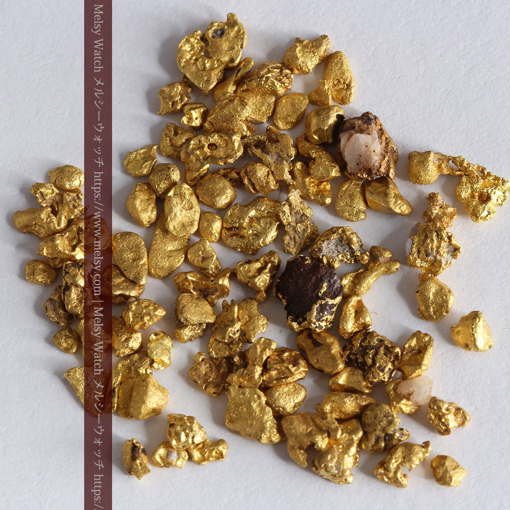 4.41gの小さな粒の自然金セット・ゴールドナゲット《商品番号G0341》の画像8