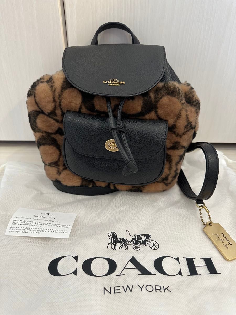 COACH コーチ　大人気コラボ　JLo 定価105600円リュック新品未使用