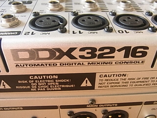 BEHRINGER Behringer DDX3216 digital mixer moving fader function postage 750 jpy ~ secondhand goods 