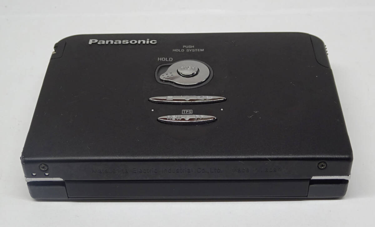 ■通電○読み込み×■ Panasonic ステレオカセットプレーヤー RQ-SX33 本体+リモコン _画像2