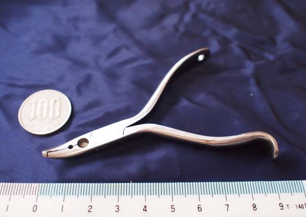 ペンチ先端部 長(zhǎng)さ 1,9 cm