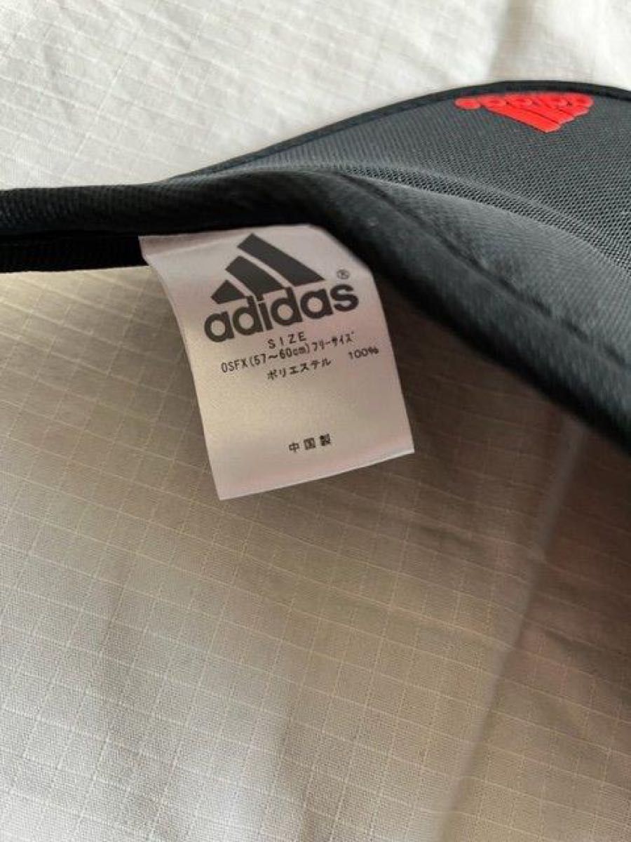 adidas/アディダス サンバイザー 黒