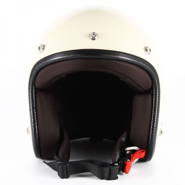 72JAM ジェットヘルメット&シールドセット JP MONO HELMET - オフアイボリー フリーサイズ:57-60cm未満 +開閉式シールド APS-02 JPIM-6_画像4