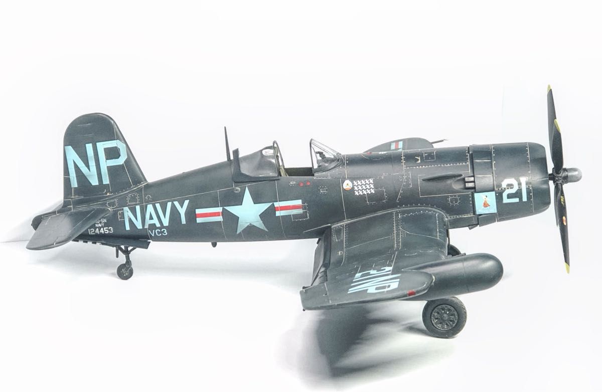 【海賊プラモデル屋】長谷川　1/48 F4U-5N CORSAIR