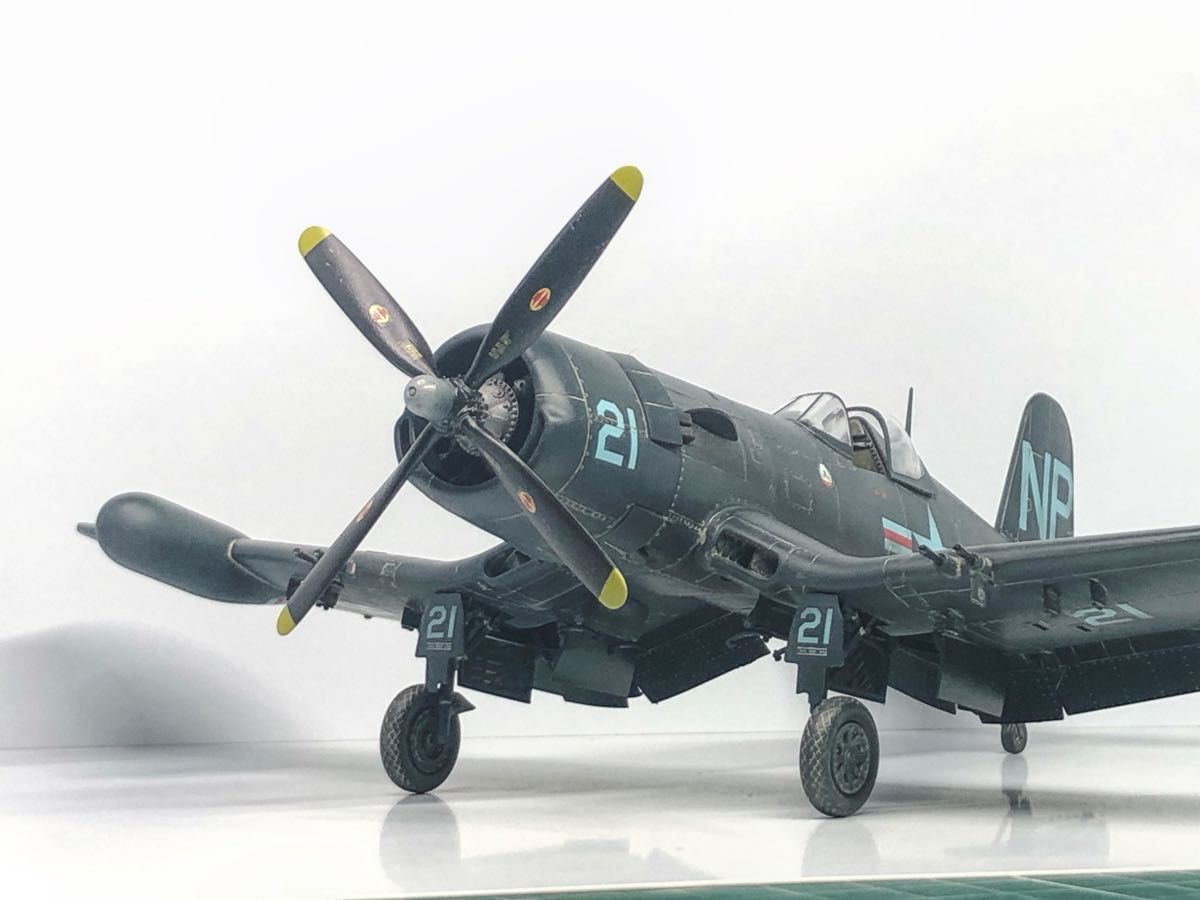 【海賊プラモデル屋】長谷川　1/48 F4U-5N CORSAIR