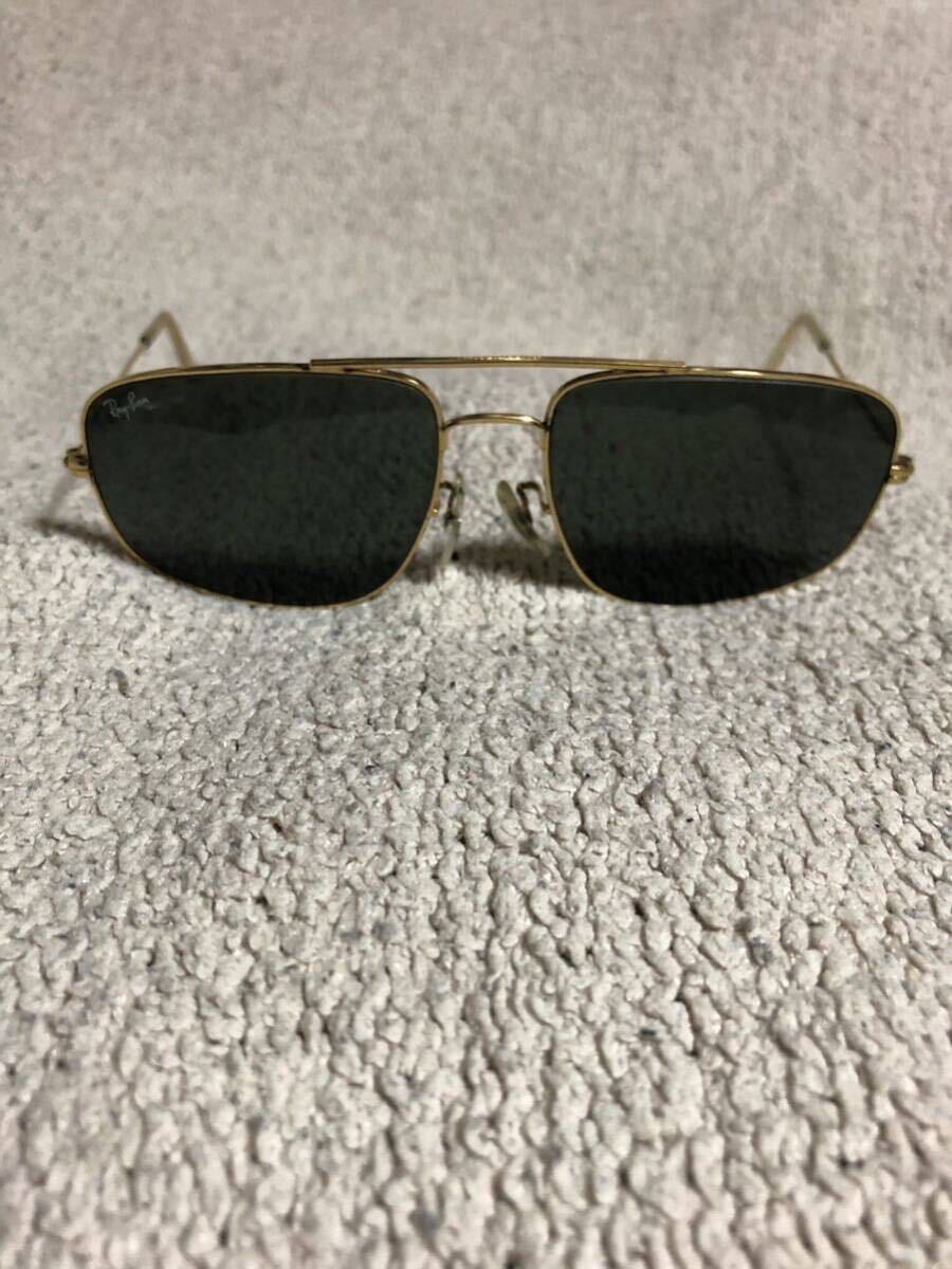 ヴィンテージ/ビンテージ レア 貴重 B&L/ボシュロム製 USA製 Ray-Ban/レイバン EXPLORER/エクスプローラー メタル サングラス ゴールドの画像4