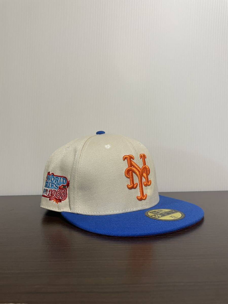 NEW ERA ニューエラキャップ MLB 59FIFTY (7-1/2) 59.6CM NEW YORK METS ニューヨーク・メッツWORLD SERIES 帽子 の画像4