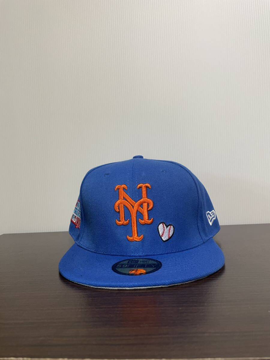 NEW ERA ニューエラキャップ MLB 59FIFTY (7-3/4) 61.5CM NEW YORK METS ニューヨーク・メッツWORLD SERIES 帽子 の画像2