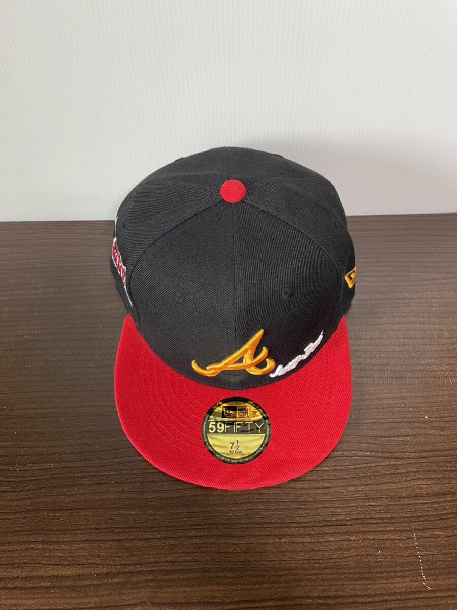 NEW ERA ニューエラキャップ MLB 59FIFTY (7-1/2) 59.6CM ATLANTA BRAVES アトランタ・ブレーブスALL STAR GAME 帽子 _画像3