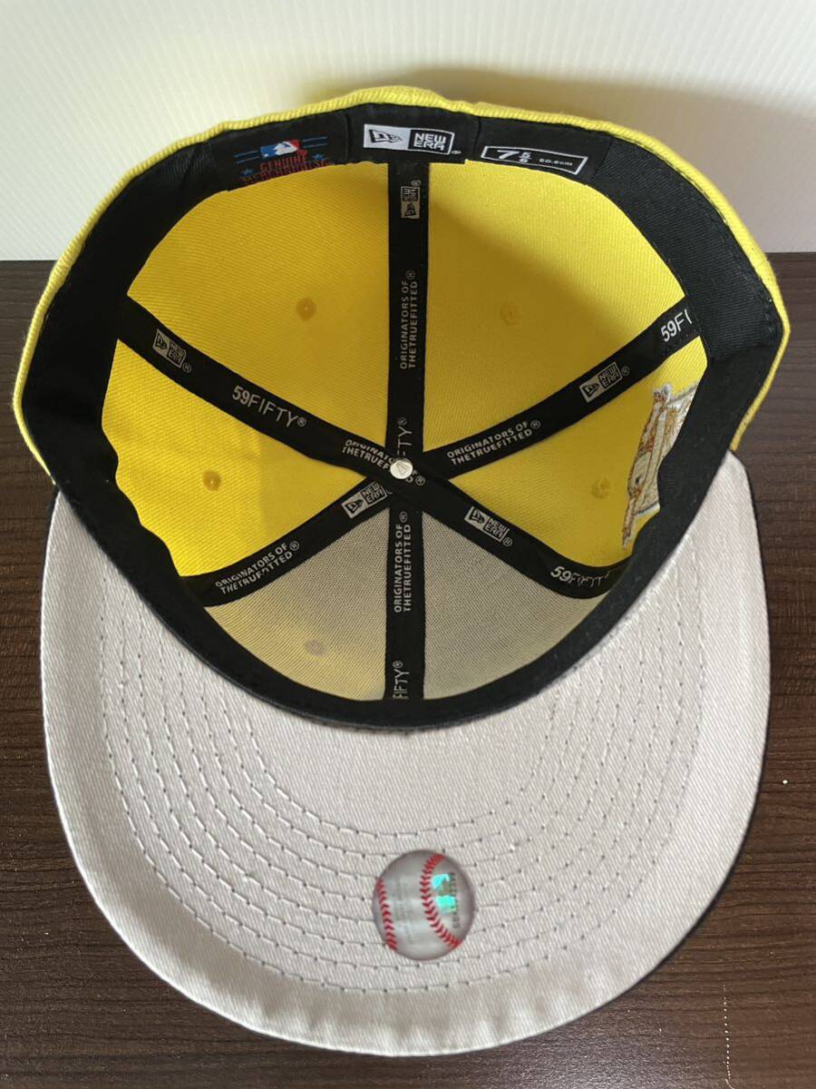 NEW ERA ニューエラキャップ MLB 59FIFTY (7-5/8) 60.6CM LAロサンゼルス・ドジャース 帽子 _画像6