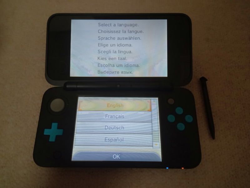 new 2DS XL LL 本体(ブラック×ターコイズ) 欧州版 海外版 中古 new 2DS XL LL 本体(ブラック×ターコイズ) 欧州版 海外版 中古