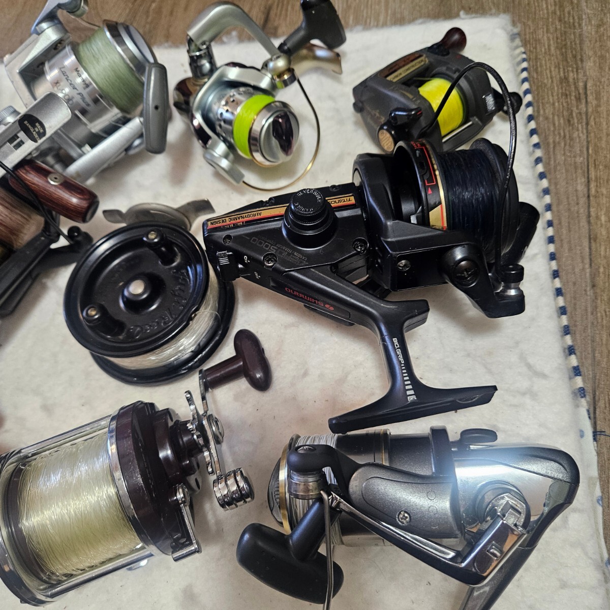 【匿名配送】 リールまとめ売り ダイワ シマノ Daiwa SHIMANO 釣具　@KO_画像2