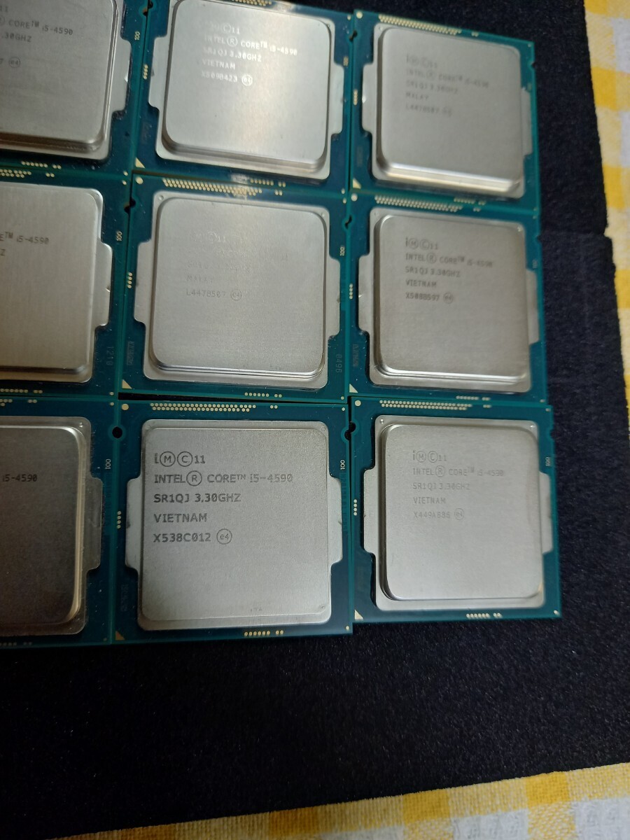 15枚組 Intel Core i5 -4590 SR1QJ 3.30GHz 送料無料_画像3