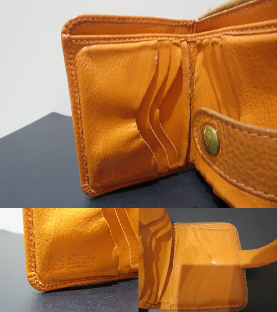#37226 IL BISONTE Il Bisonte folding purse 