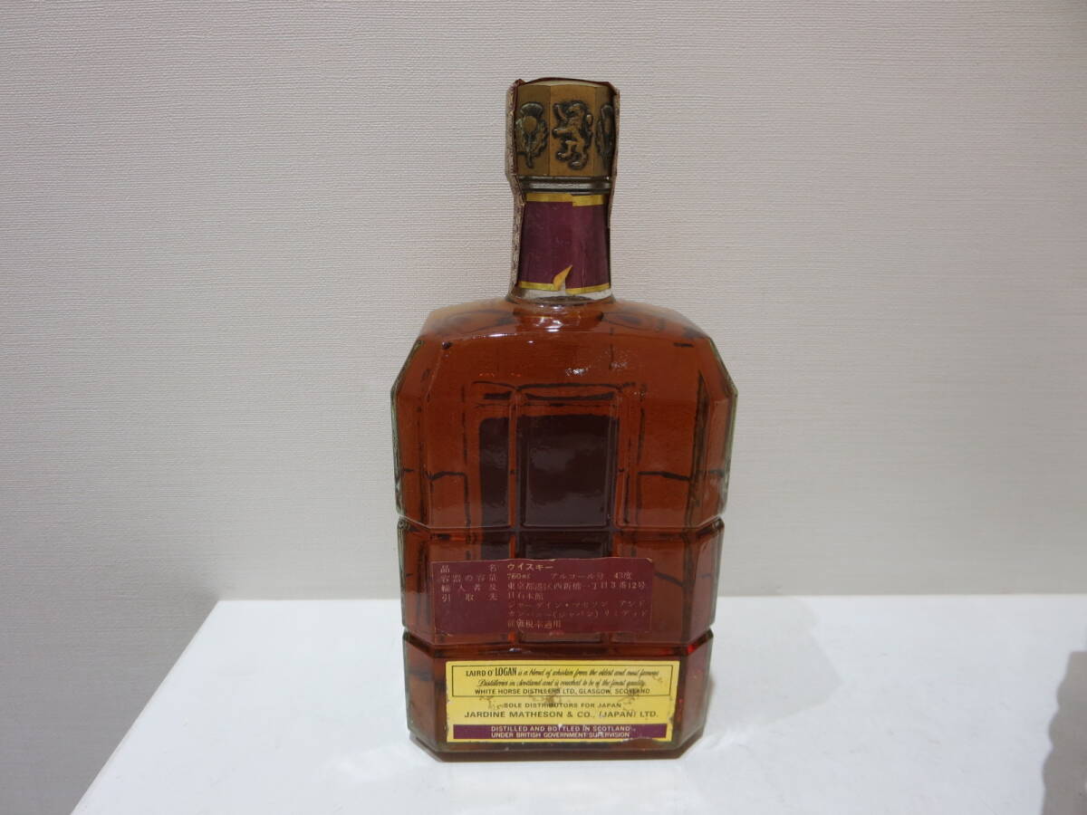 #37203　LAIRD O' LOGAN De Luxe　レアードローガン デラックス　スコッチウイスキー　760ml_画像5