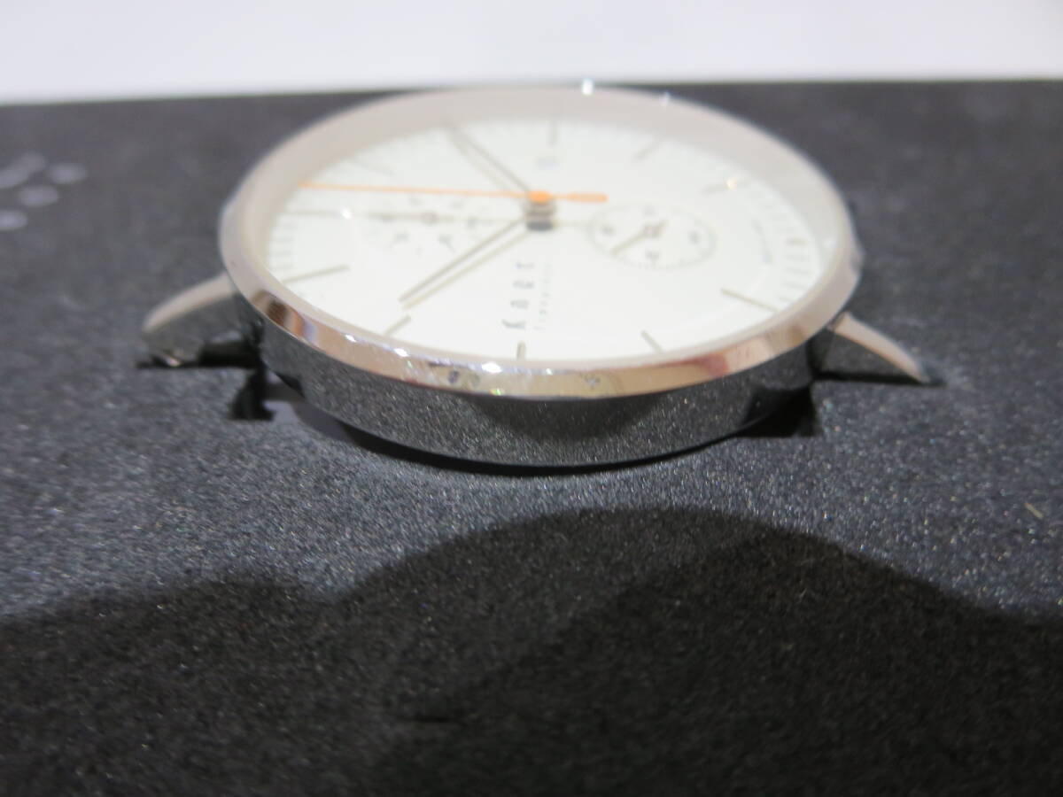 #37137　動作未確認　knot ノット　文字盤ホワイト 　CC-39 クォーツ 腕時計　レディース_画像6