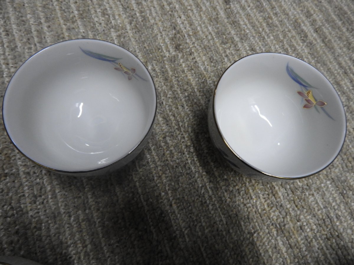 陶器　茶器　急須　カップ　６点セット（5475）_画像4