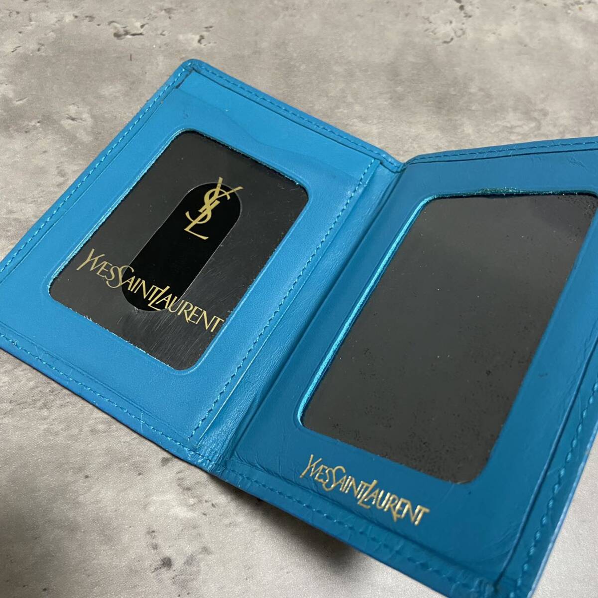 Yves Saint Laurent Yves Saint-Laurent ticket holder card-case pass case 