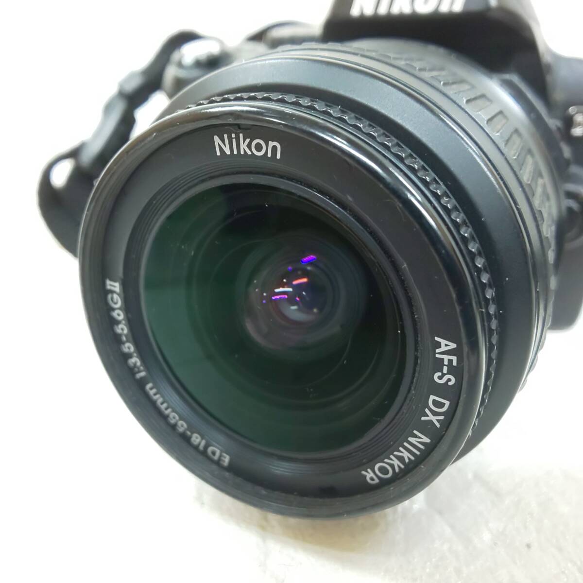 ◎ニコン◎Nikon D40 ダブルズームキット/ AF-S DX NIKKOR ED 18-55mm 1:3.5-5.6GⅡ/55-200mm 1:4-5.6 G ED 中古現状 即発送_画像5