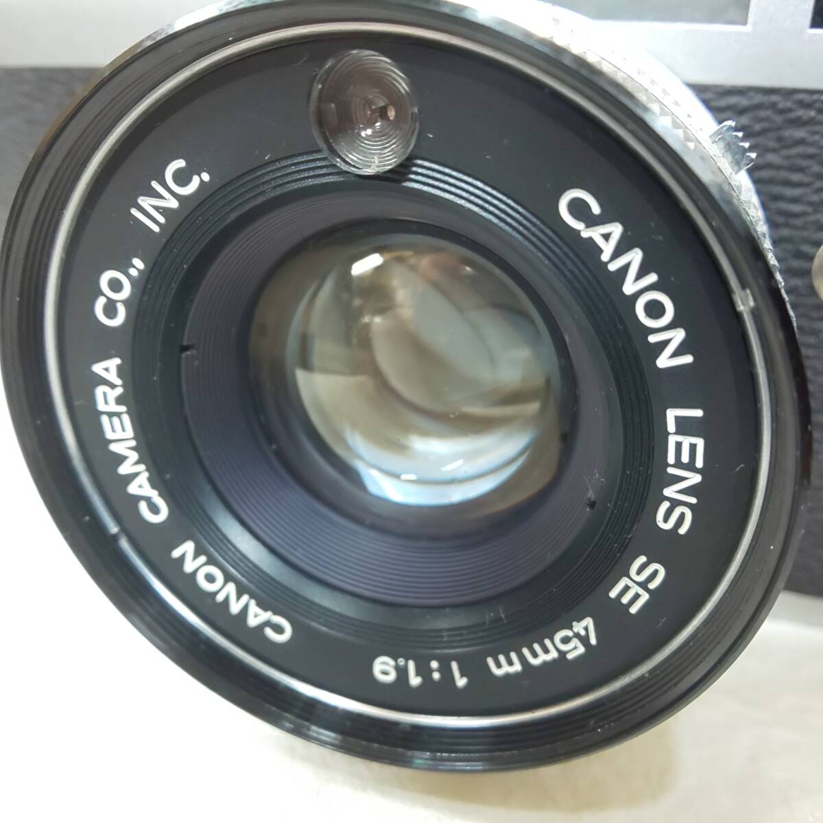 ◎キャノン◎Canon Canonet QL19 / CANON LENS SE 45mm 1:1.9(4群5枚構成) シャッターOK 即発送_画像5