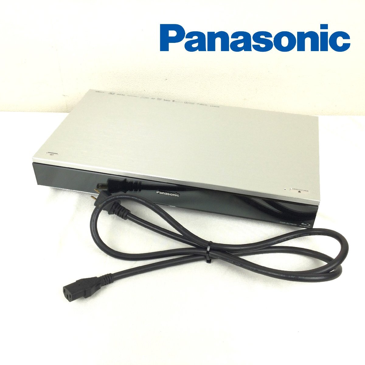1205 【ジャンク】Panasonic パナソニック ブルーレイディスクレコーダー DMR-BZT9600 HDD内蔵 3TB DVD/BD 2013年製 電源コード付き　①_画像1
