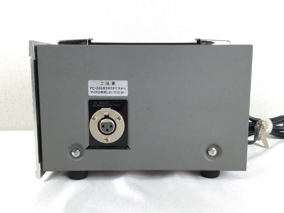 1205【ジャンク】 SONY ソニー AC-148A AC POWER SUPPLY パワーサプライ マイク電源 音響機器_画像4