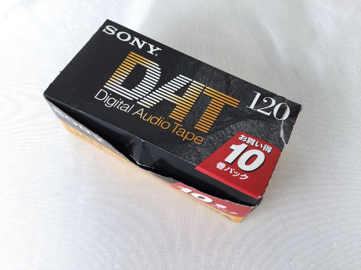 1205【未使用品】 SONY ソニー 10DT-120RA デジタルオーディオテープ DATテープ 120分 10本セット_画像2