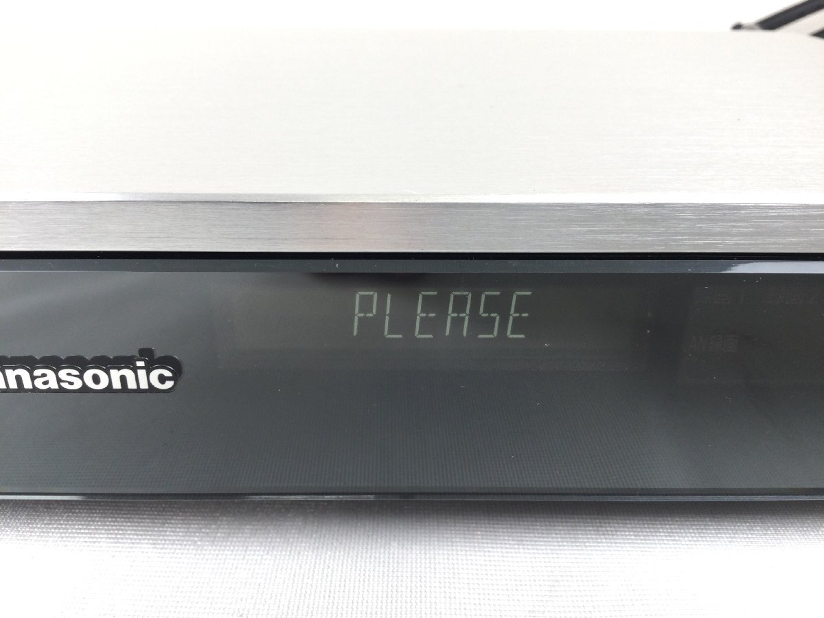 1205 【ジャンク】Panasonic パナソニック ブルーレイディスクレコーダー DMR-BZT9600 HDD内蔵 3TB DVD/BD 2013年製 電源コード付き　①_画像2