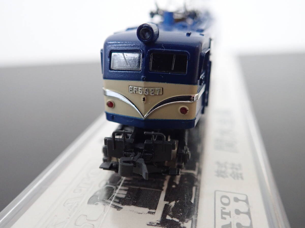 KATO 306-3 EF58 ブルー 電気機関車 鉄道模型 Nゲージ 動作未確認 現状品 激安１円スタート_画像5