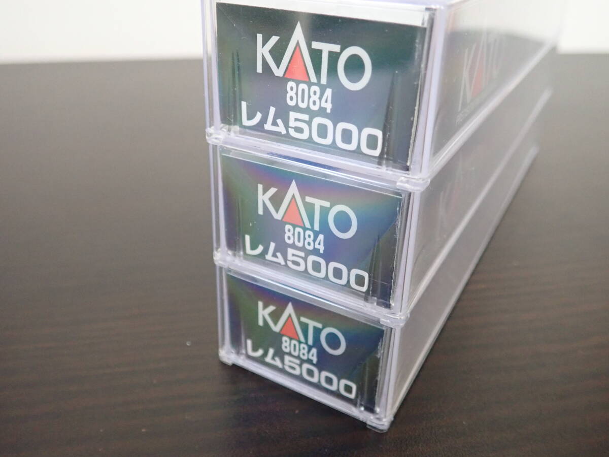 KATO Kato N gauge 8084 Lem 5000 2 both entering ×3 case . summarize railroad model cargo operation not yet verification present condition goods super-discount 1 jpy start 